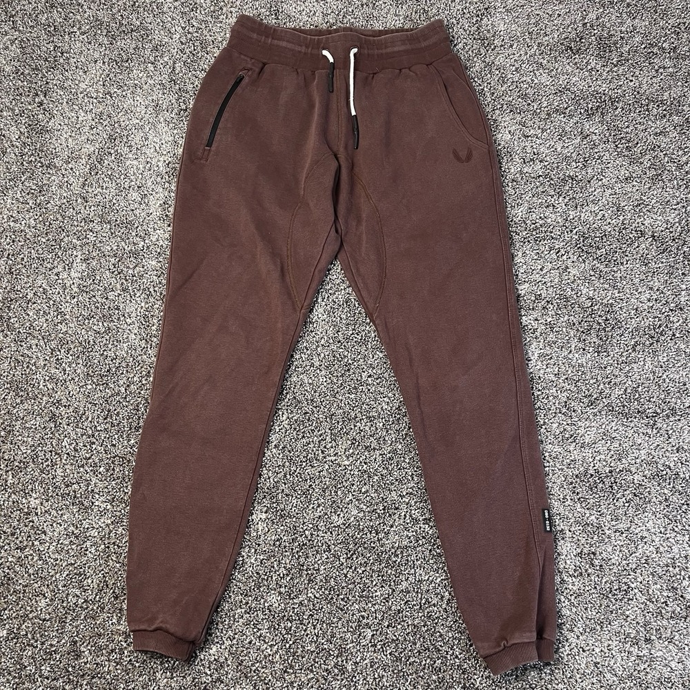 ASRV Sweatpants Joggers Men's Size M Maroon Red Athletic Training Gym Pants Used